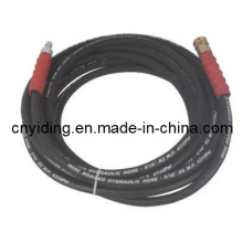 Mangueira trançada de fio de aço de alta pressão para uso industrial (10SH43)